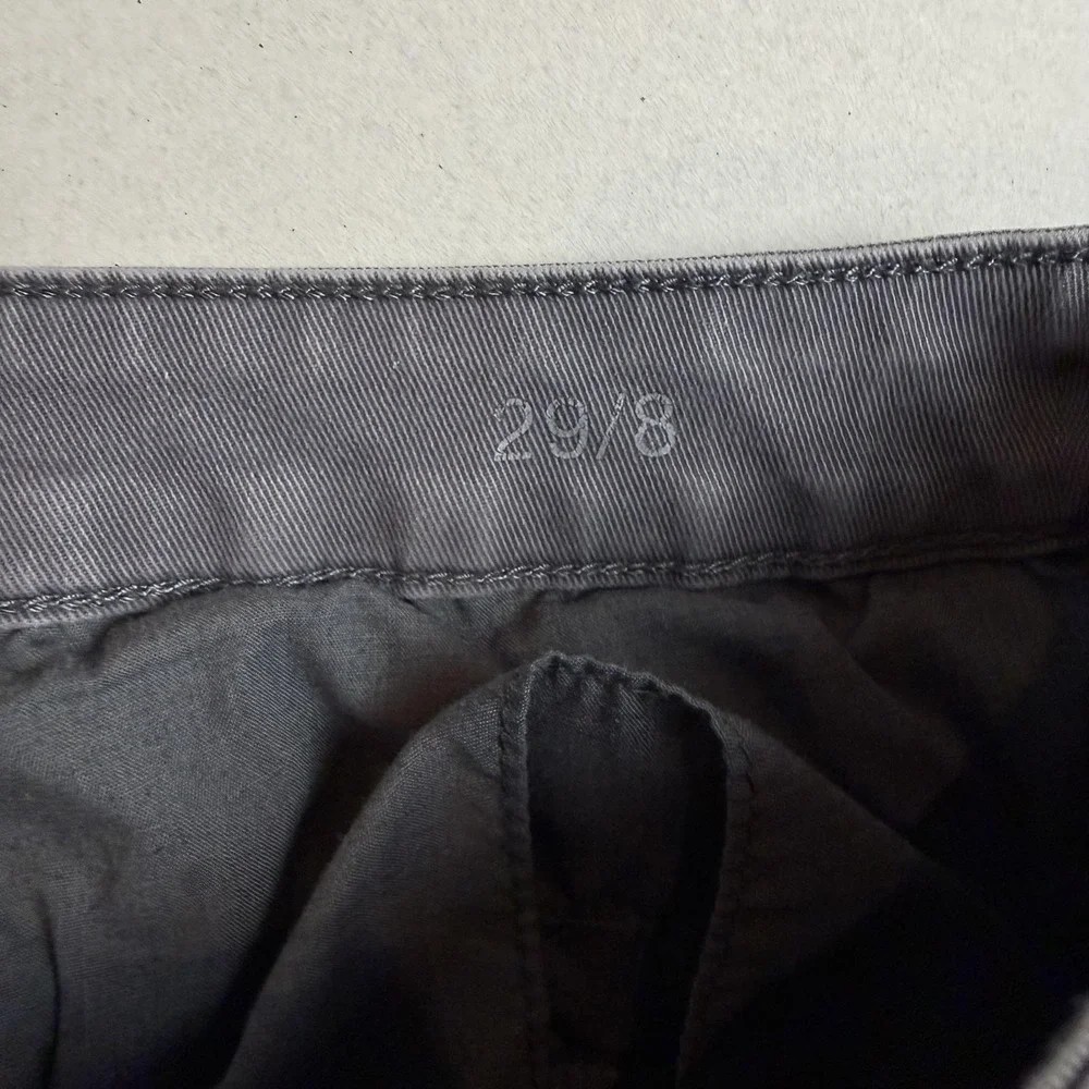 A.n.a A New Approach Pants Womens 29/8 Gray Cargo Skinny Ankle Twill Pockets